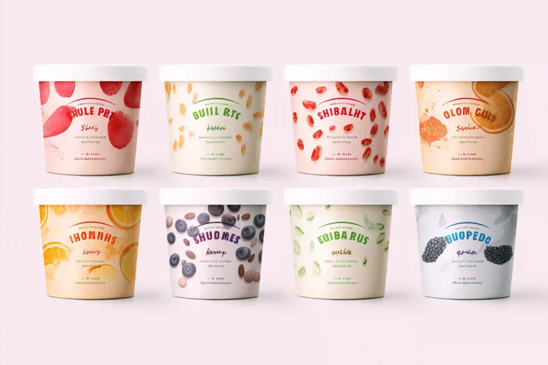 ice cream packaging